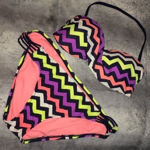 2 piece swimsuit large
